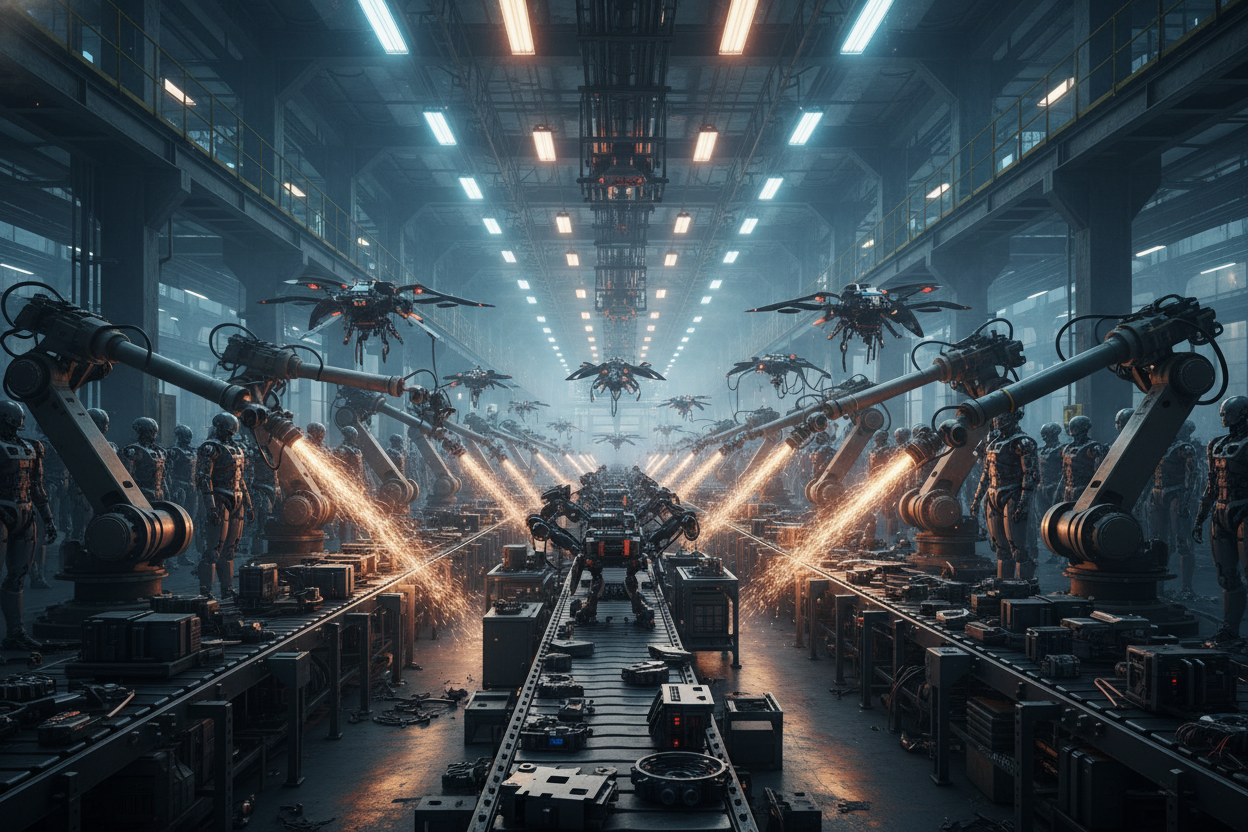An endless robot factory