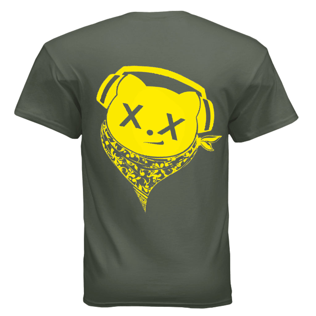 MILITARY GREEN - BACK