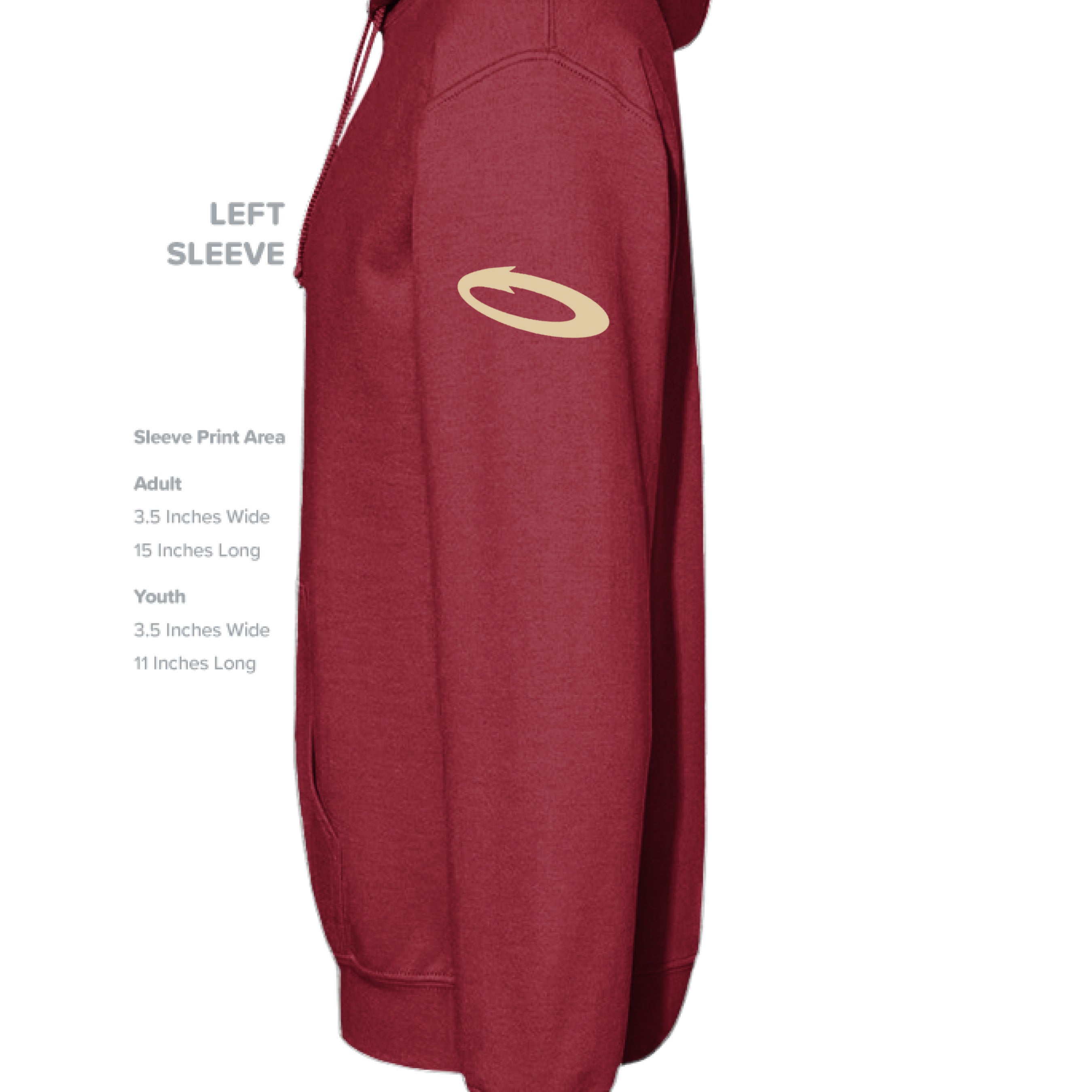 Antique Cherry Red - SLEEVE_LEFT