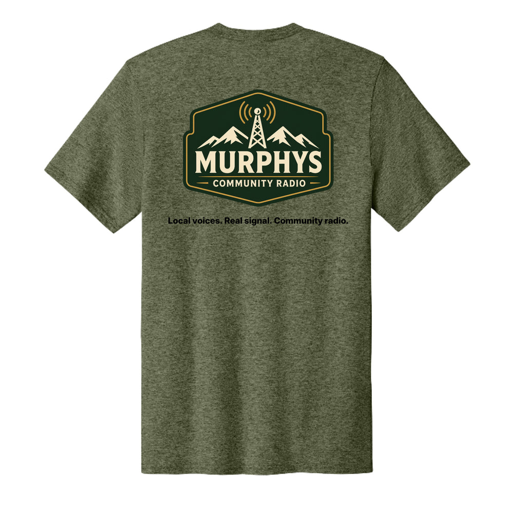 Olive Drab Green Heather - PC43 - BACK